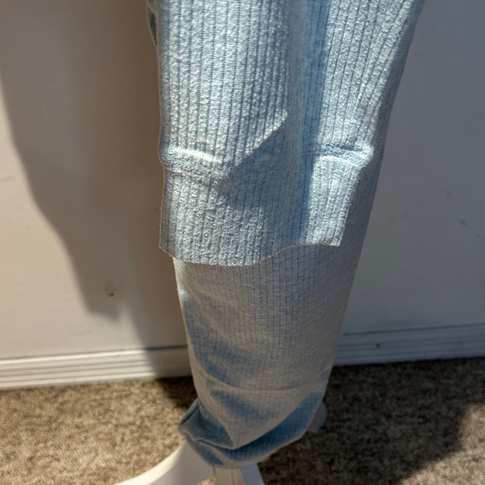 Laura Ashley Soft Blue Pajama Set - Picture 4 of 5